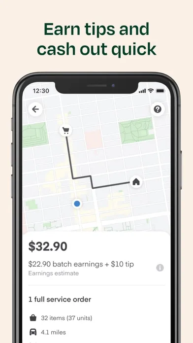 Instacart Shopper: Earn money Ekran Görüntüleri