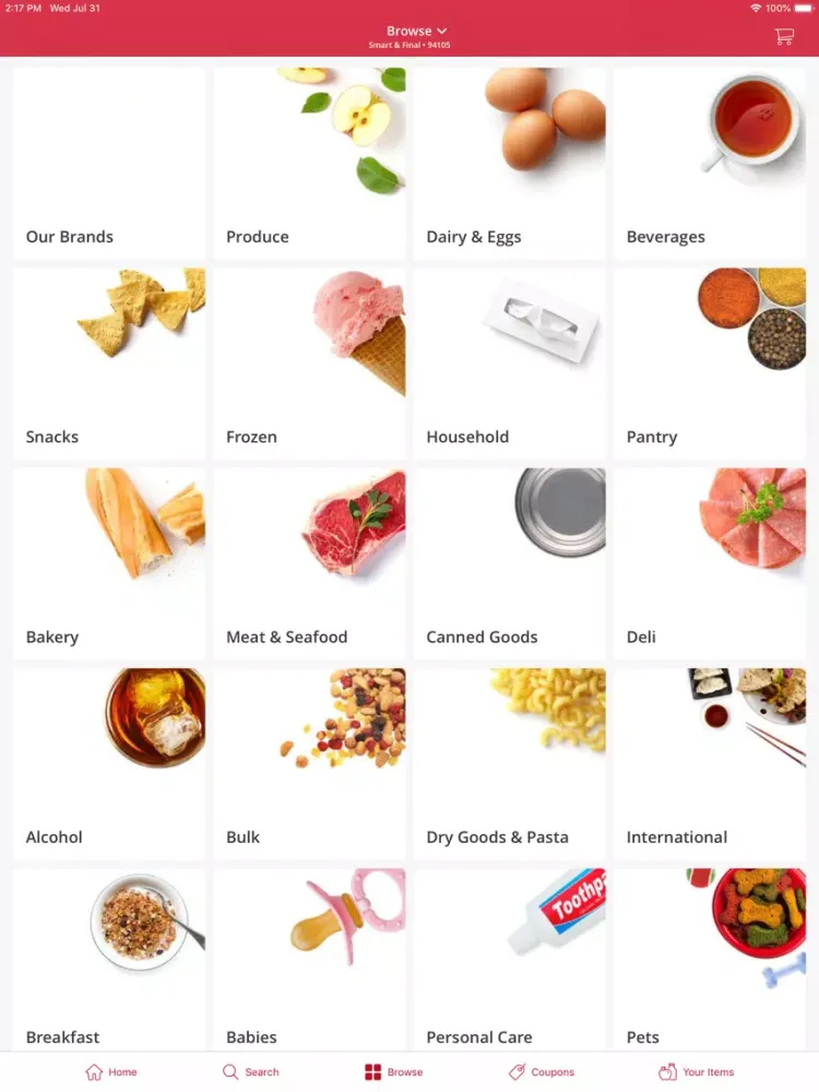 Shop Smart & Final iPad 应用截图