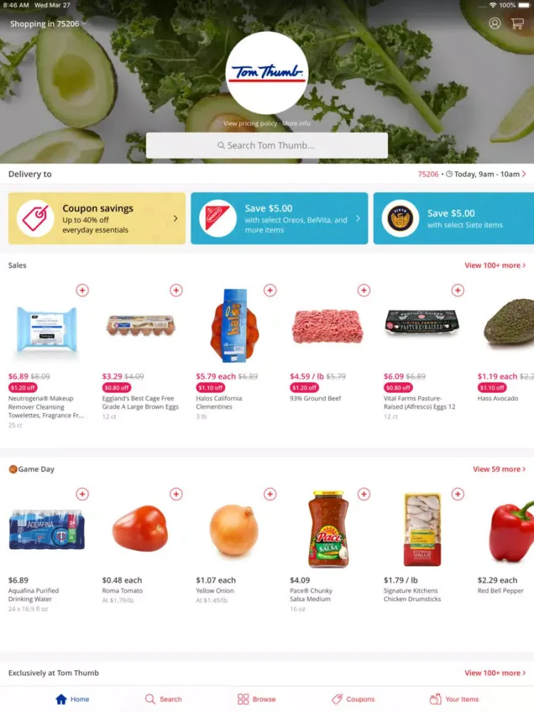Capturas de tela do Tom Thumb Rush Delivery iPad 
