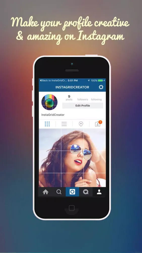 Grids Creator Pro for Instagram Banner-s & College Ekran Görüntüleri