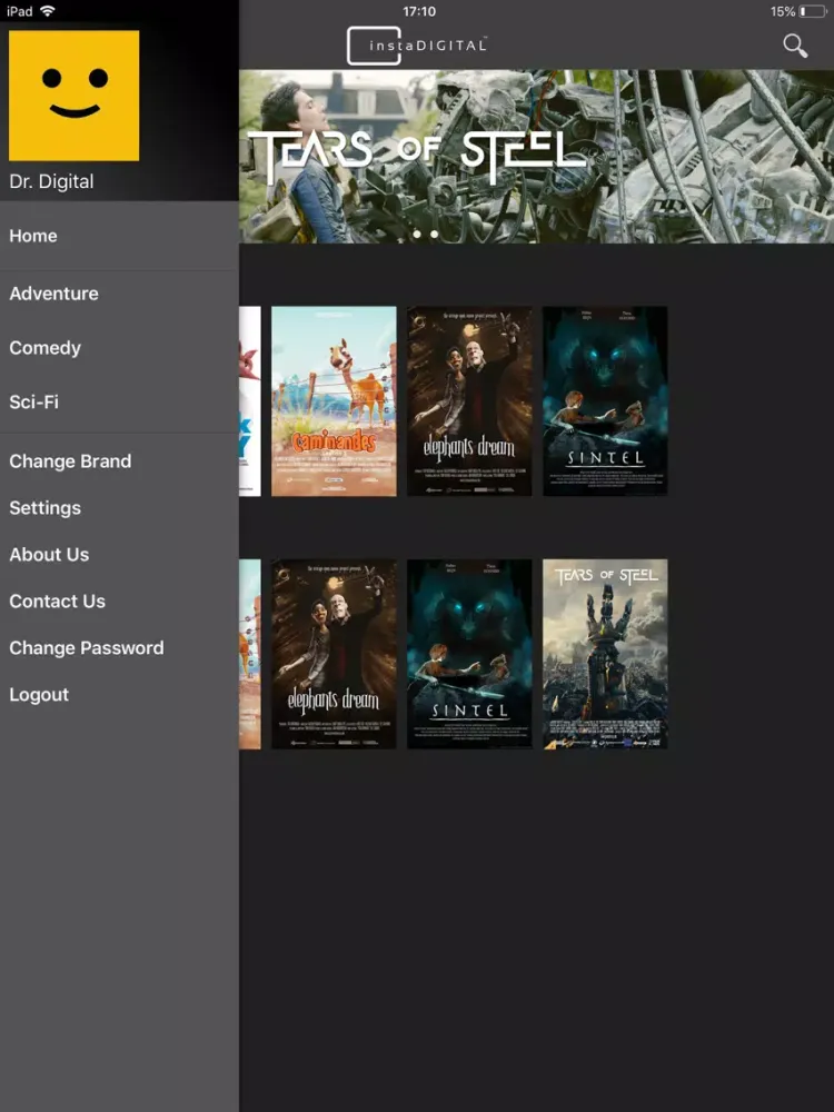 Screenshot di instaDIGITAL iPad 