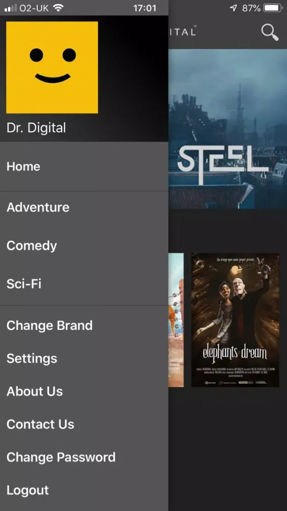 Screenshot di instaDIGITAL