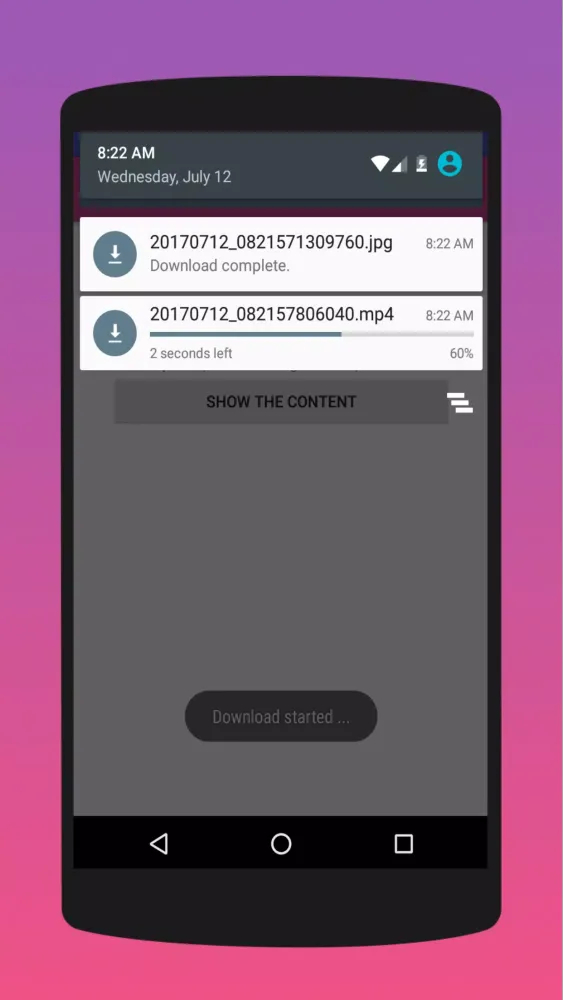 instadown - img and video loader 2018 Screenshots