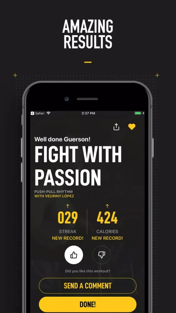 Tangkapan skrin InstaFit Gym: Audio workouts