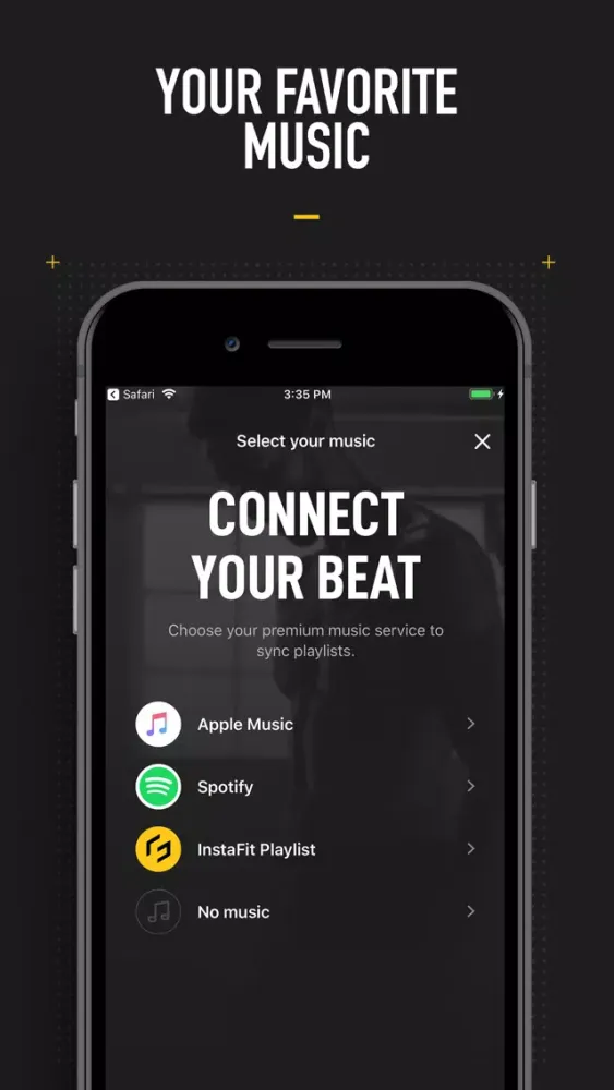 Tangkapan skrin InstaFit Gym: Audio workouts