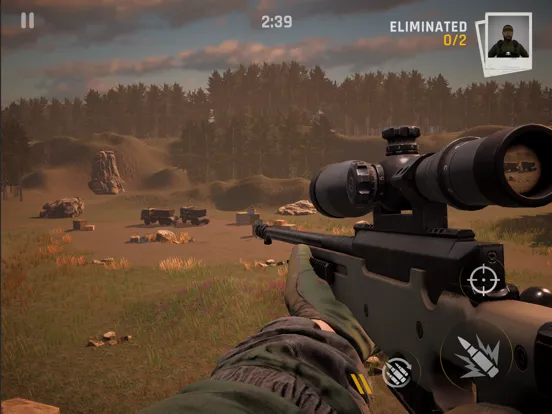 Tangkapan layar GhostX: Sniper Simulator iPad 