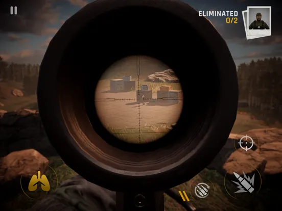 Tangkapan layar GhostX: Sniper Simulator iPad 