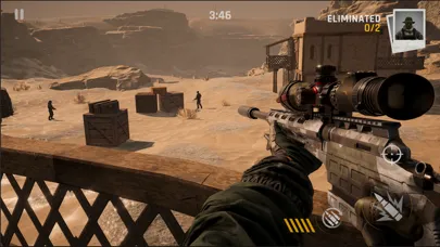 Tangkapan layar GhostX: Sniper Simulator