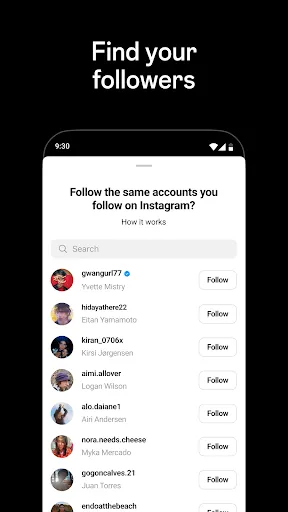 Threads, an Instagram app سکرین شاٹس