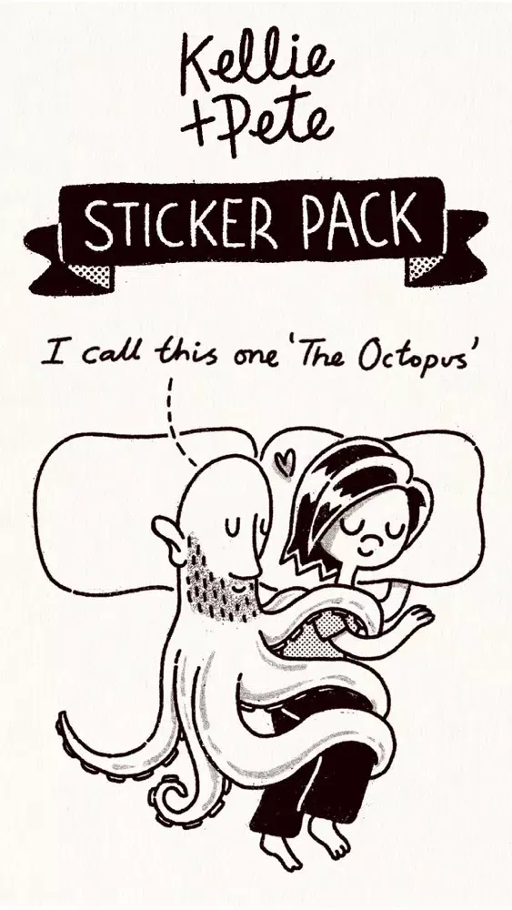 صور Kellie and Pete Sticker Pack