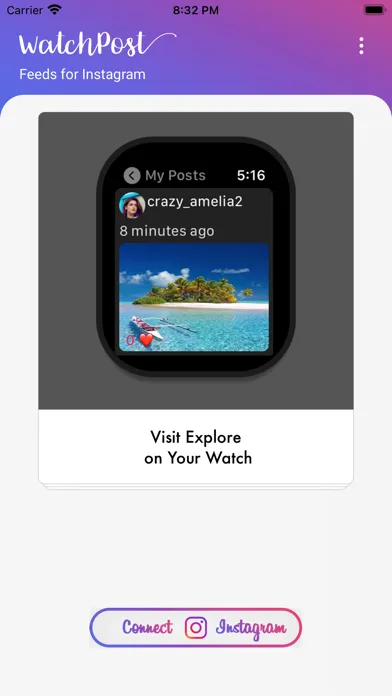 WatchPost for Instagram Feeds Screenshots