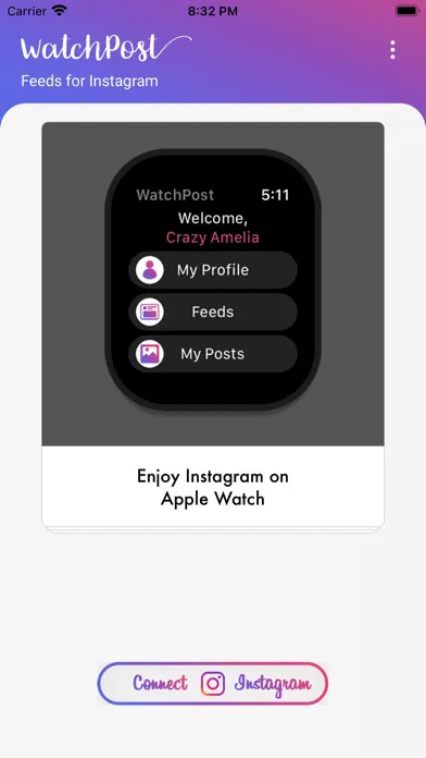 WatchPost for Instagram Feeds Screenshots