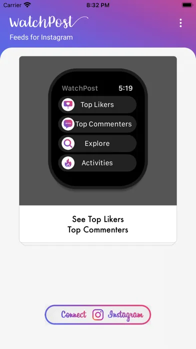 WatchPost for Instagram Feeds Screenshots