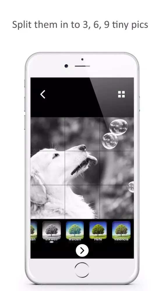Capturas de tela do IG Tile Maker: Grid Filtered Banner for Instagram