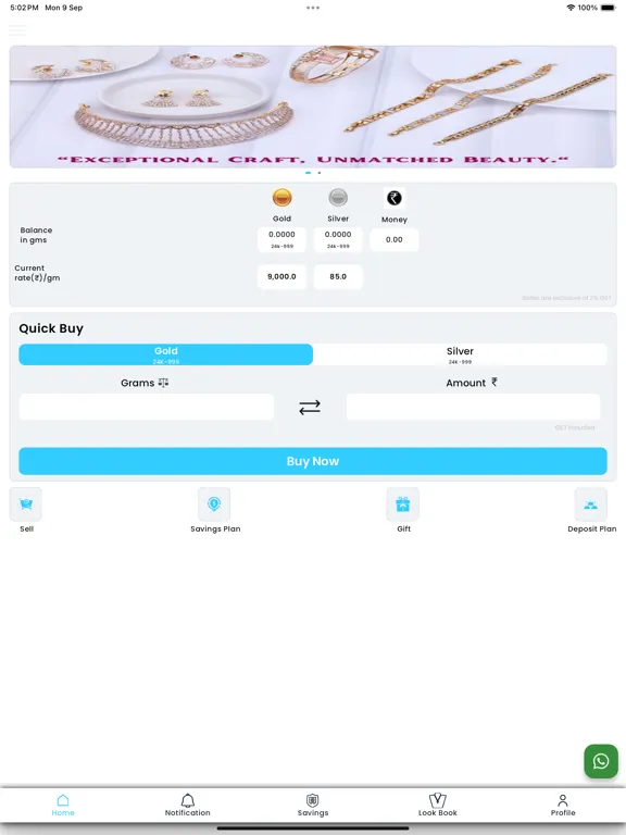 Zrzuty ekranu ACR JEWEL HOME iPad 