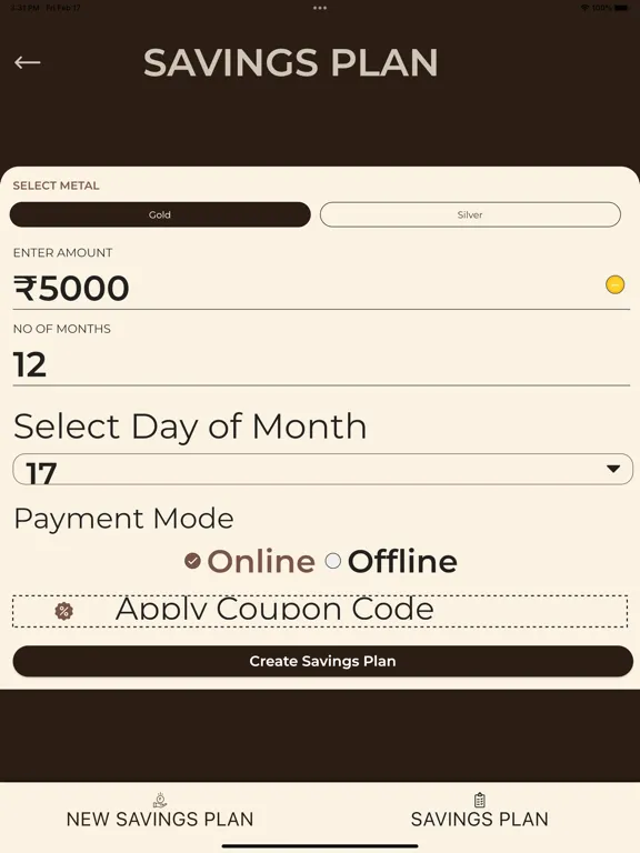 Mahendra Jewellers iPad  Screenshots