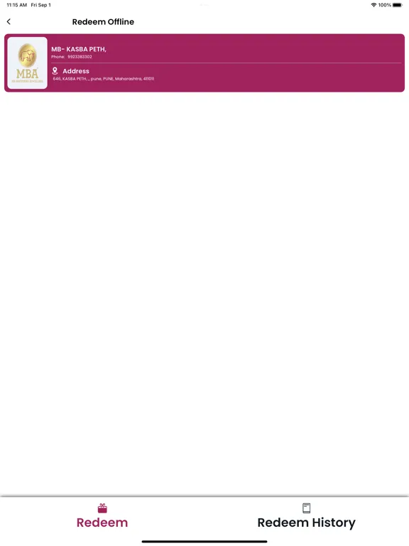 Capturas de pantalla de MB ASHTEKAR JEWELLERS iPad 