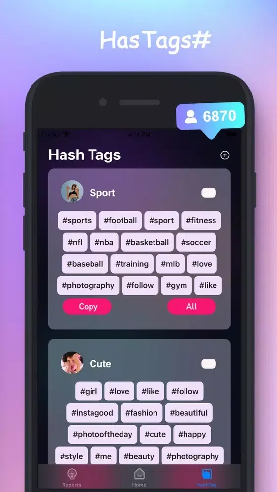 Zrzuty ekranu Super Likes Insta Analyzer