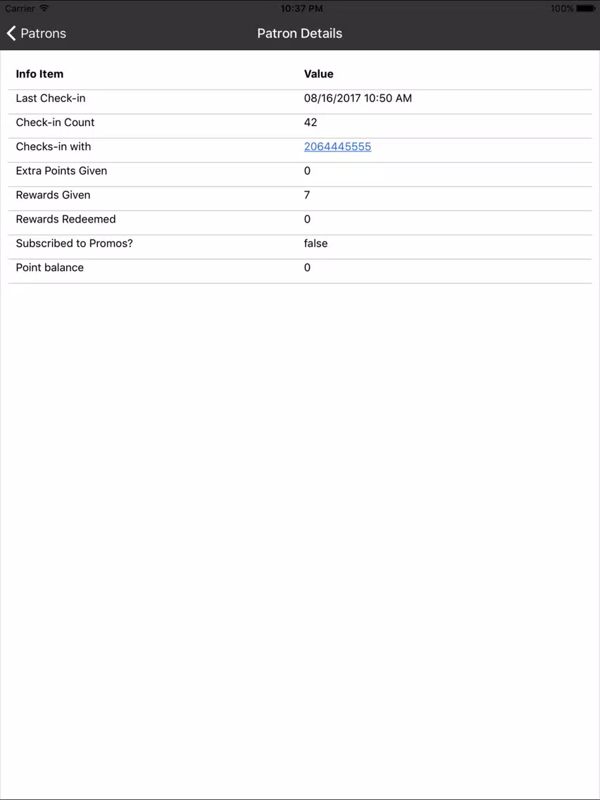 صور Dashboard for Instaloyal iPad 