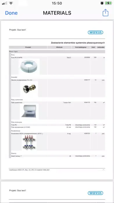 Wavin Smart InstalSystem स्क्रीनशॉट