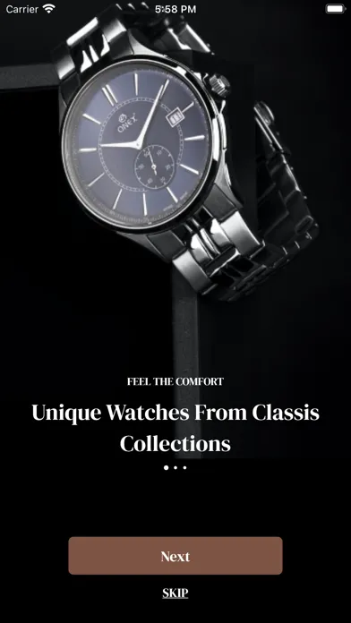 Capturas de pantalla de Onex watches