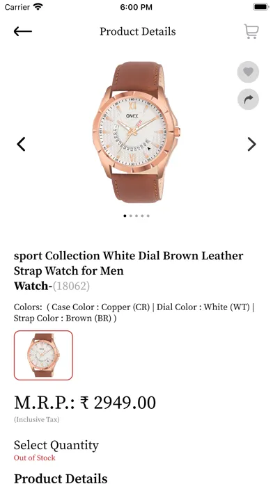 Capturas de pantalla de Onex watches