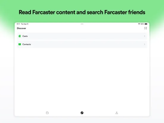 CastWallet iPad 应用截图