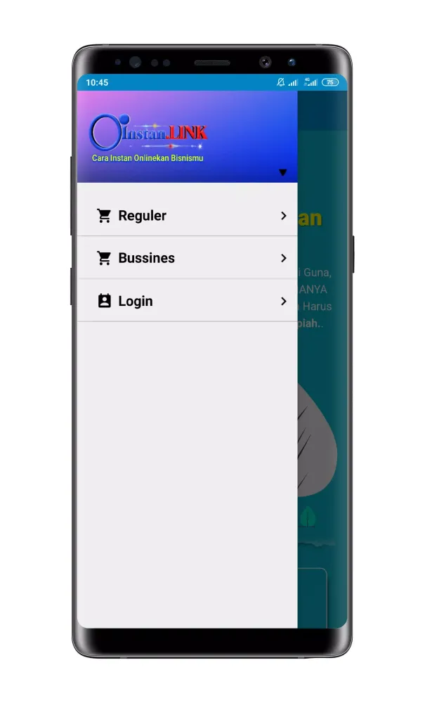 Zrzuty ekranu Instan App Link
