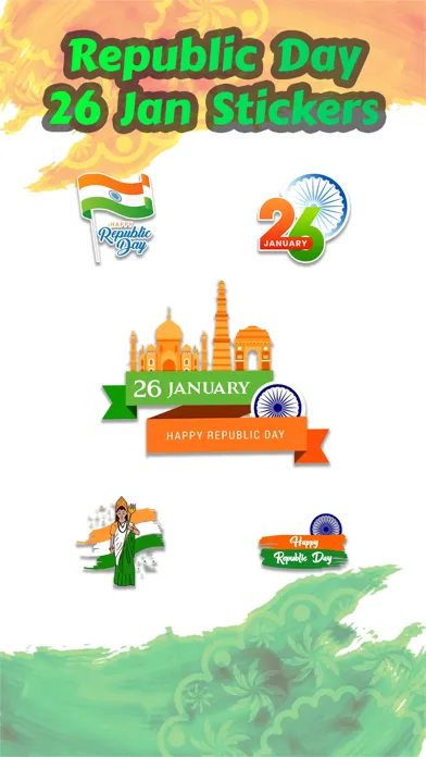 Republic Day India - WASticker Screenshots