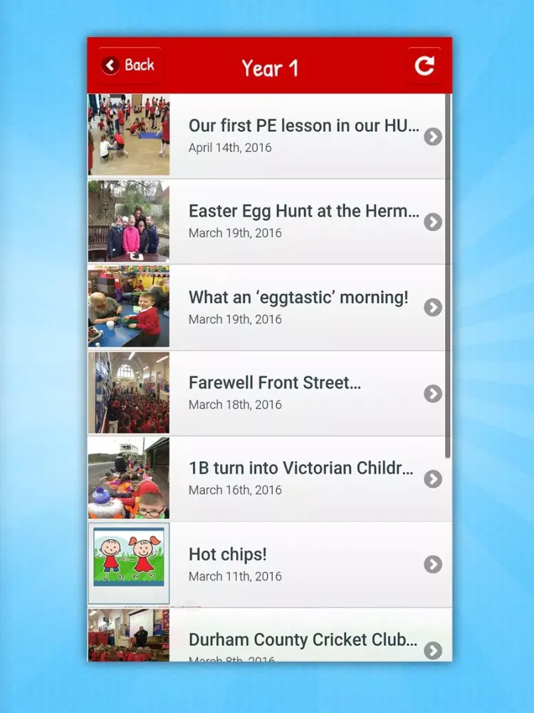 Front Street Primary School iPad  スクリーンショット