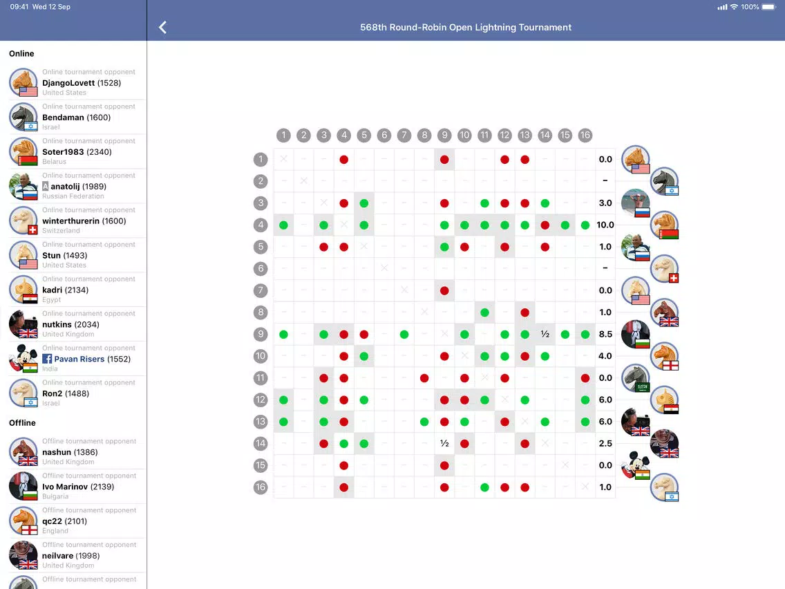 Bullet Chess iPad  Ekran Görüntüleri