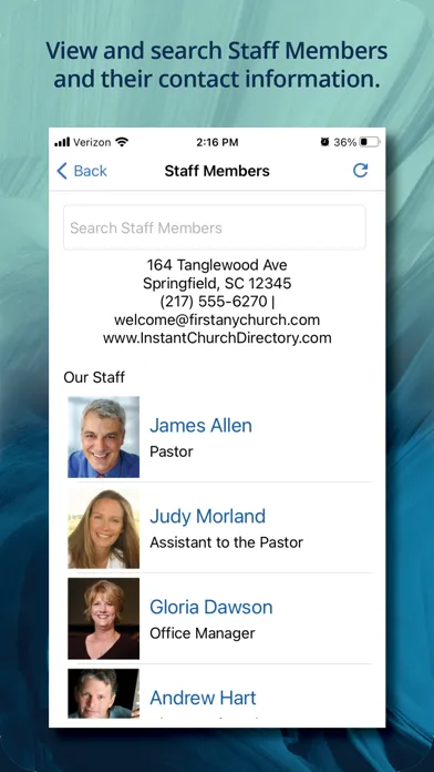 Instant Church Directory应用截图