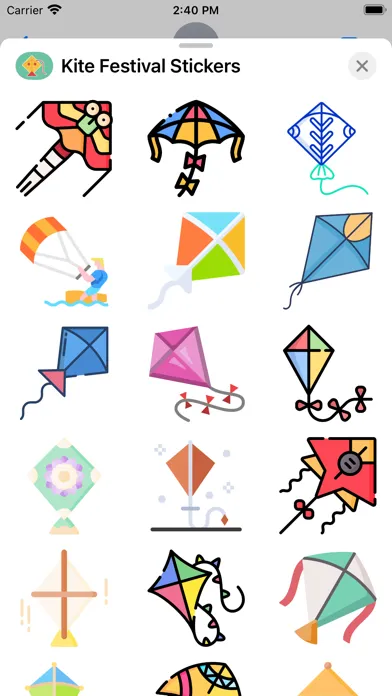 Kite Festival - 2023 Stickers應用截圖