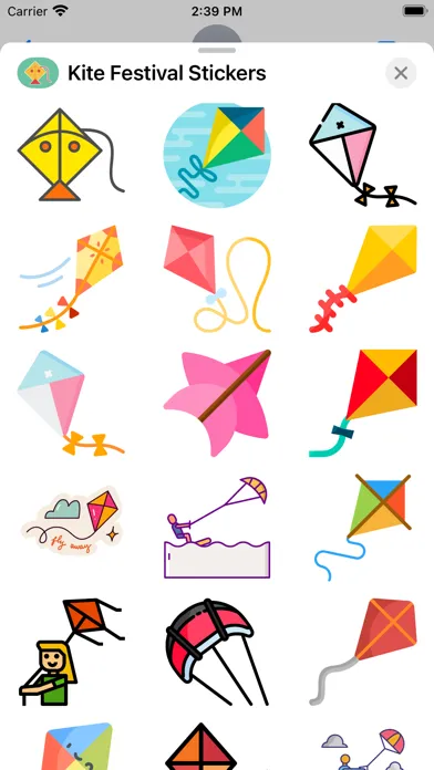 Kite Festival - 2023 Stickers應用截圖