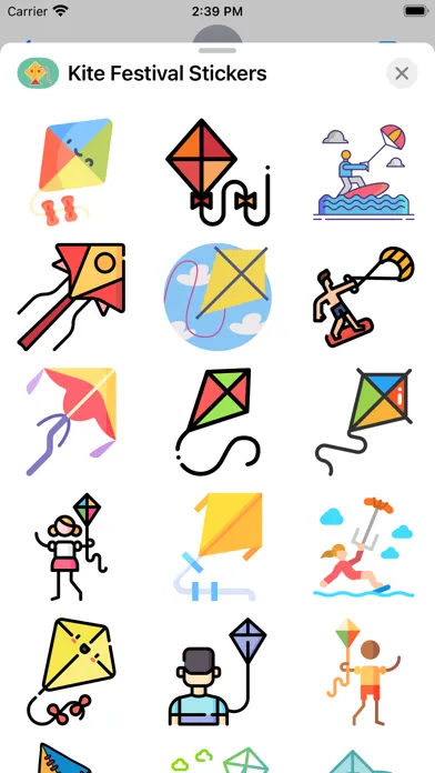 Kite Festival - 2023 Stickers應用截圖