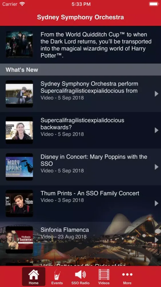 Sydney Symphony Orchestra应用截图