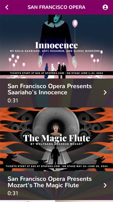 San Francisco Opera स्क्रीनशॉट