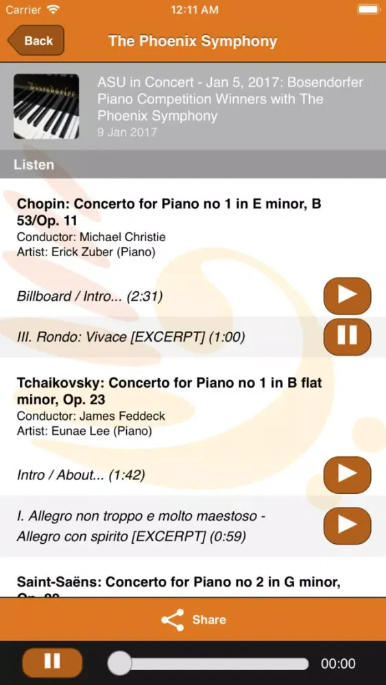 Captures d'écran de The Phoenix Symphony