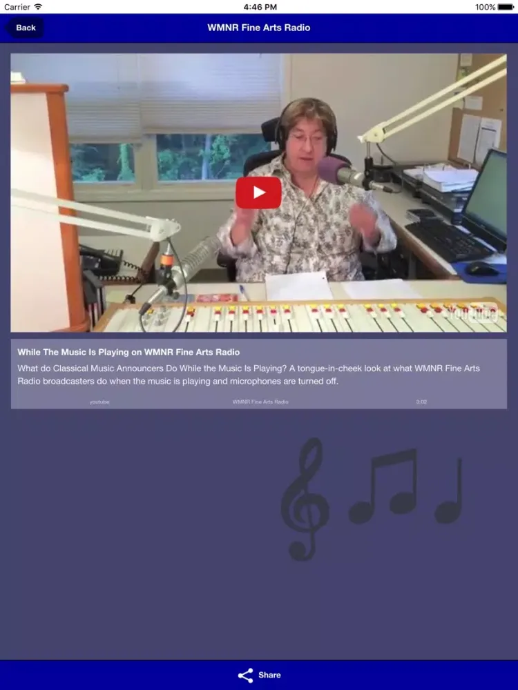 تصاویر WMNR Fine Arts Radio iPad 