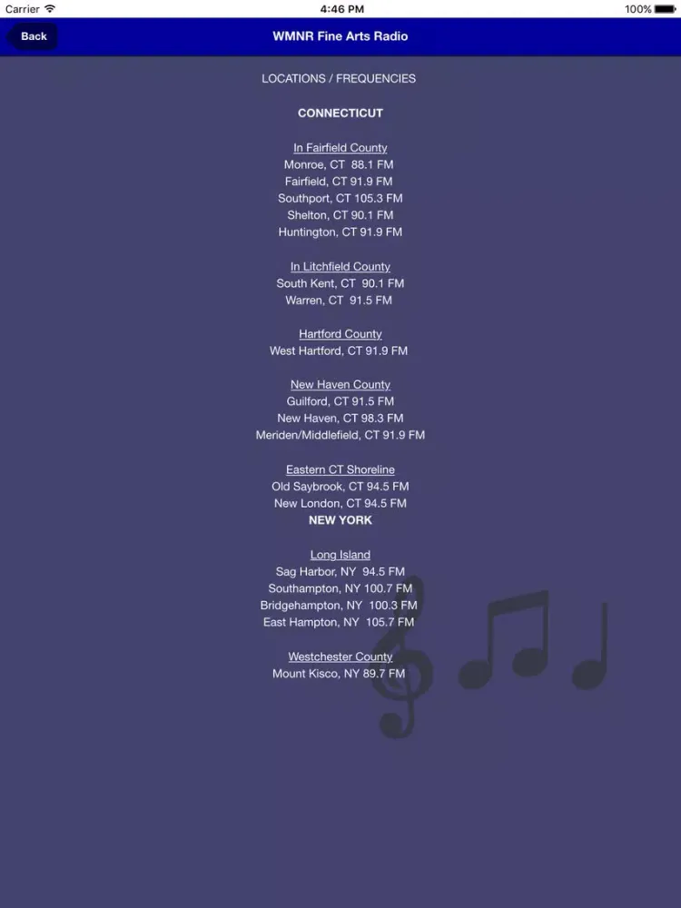 تصاویر WMNR Fine Arts Radio iPad 