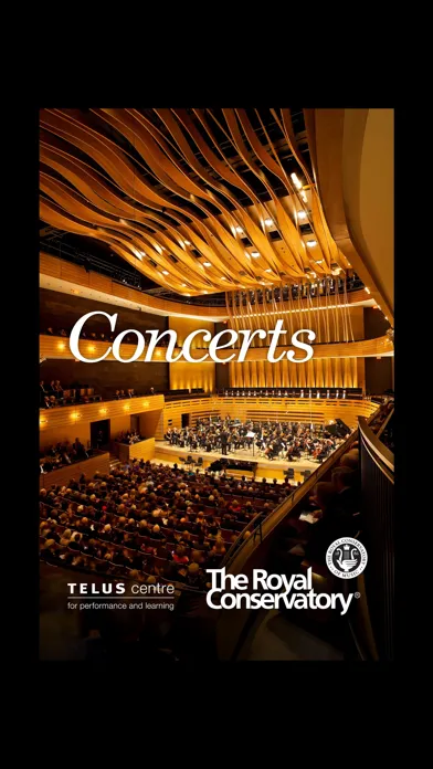 Capturas de tela do Concerts at Koerner Hall