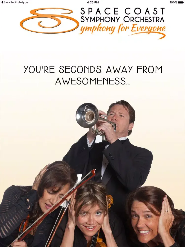 Screenshot di Space Coast Symphony iPad 