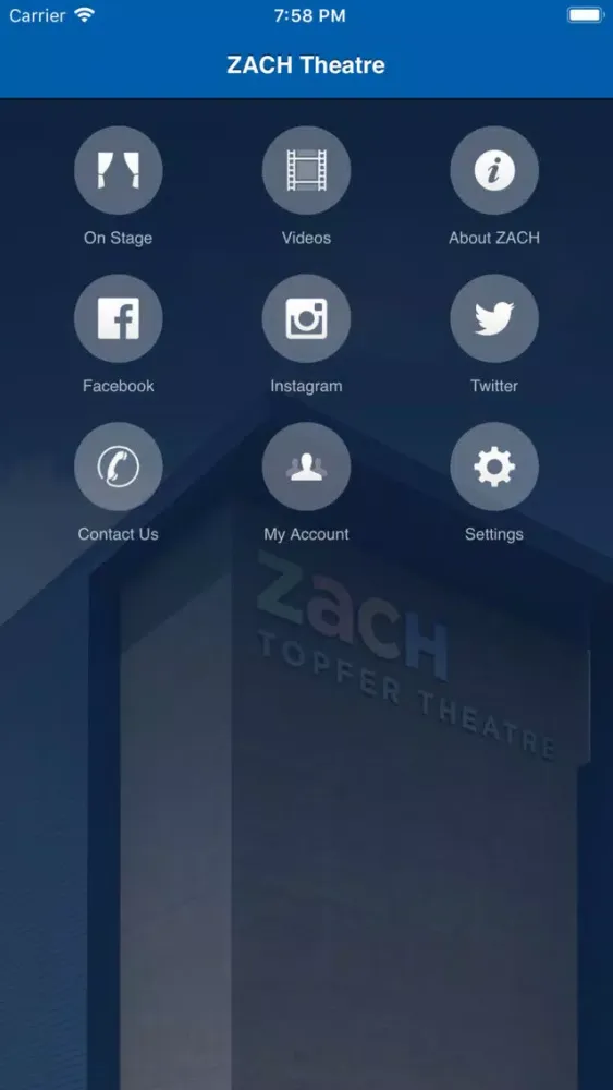 ZACH Theatre应用截图