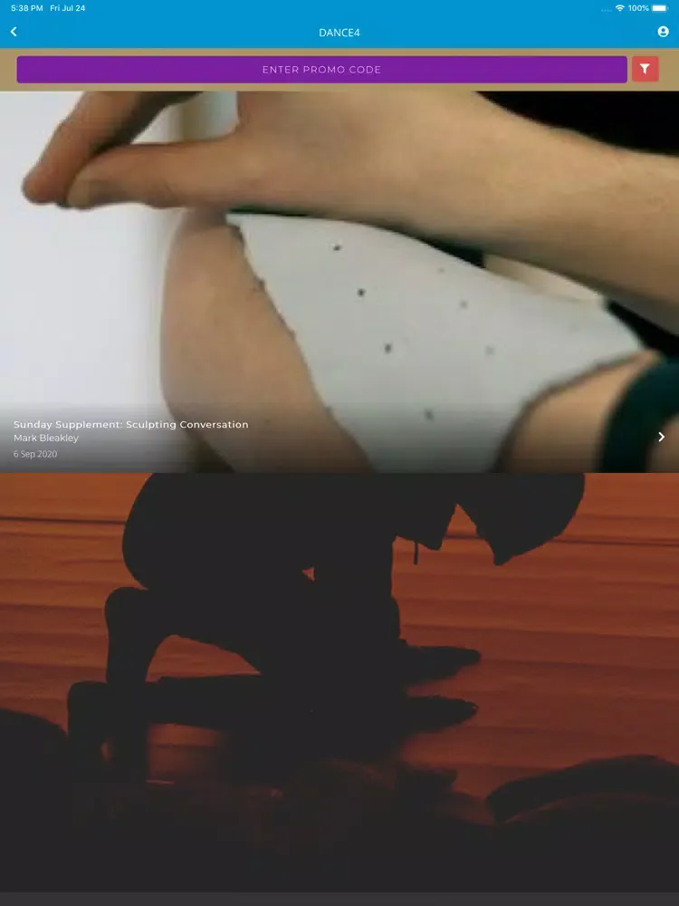 Capturas de pantalla de Dance4 UK iPad 