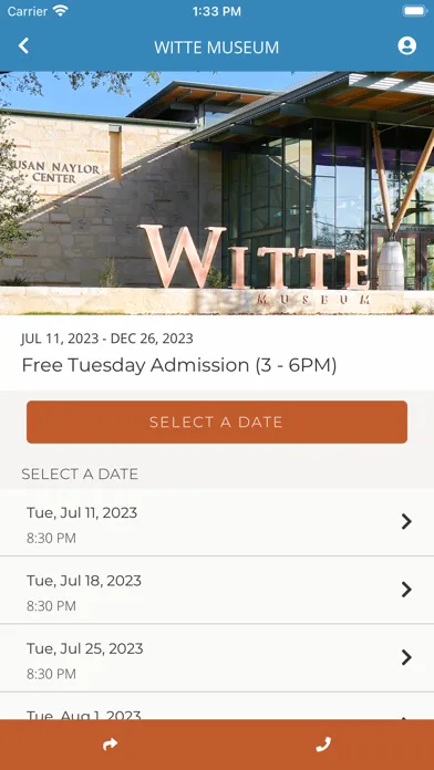 Capturas de pantalla de Witte Museum