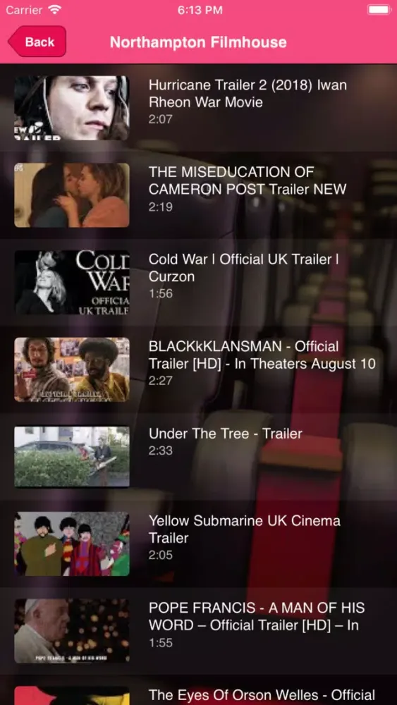 Northampton Filmhouse Screenshots