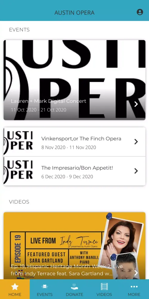 Austin Opera スクリーンショット