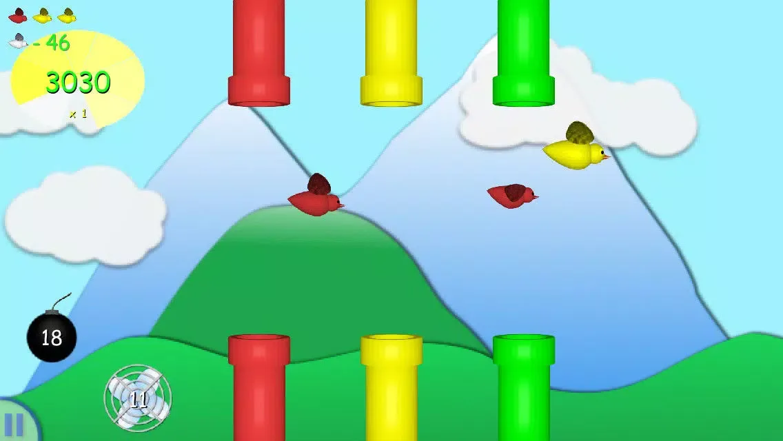Flappy Flock: Pipes Strike Back Screenshots