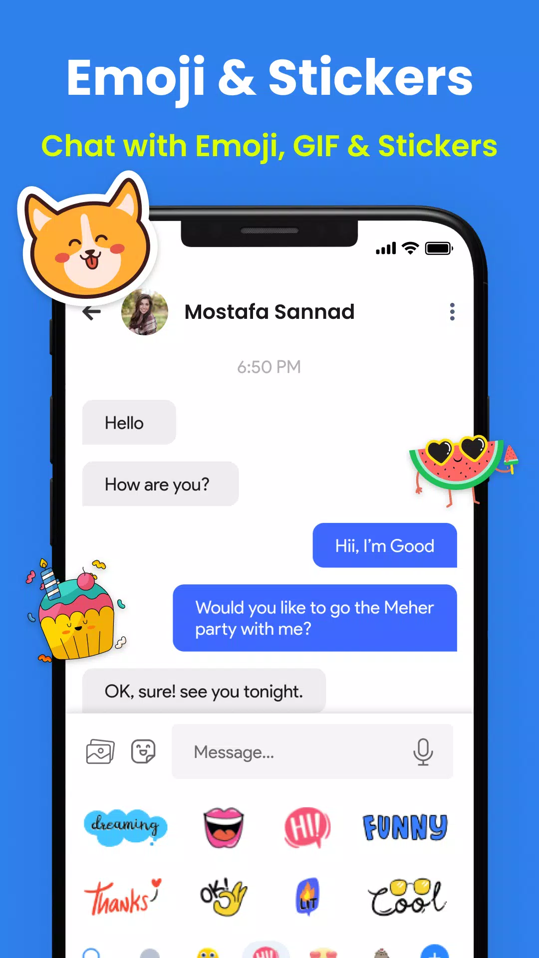 Messages скриншоты приложения2