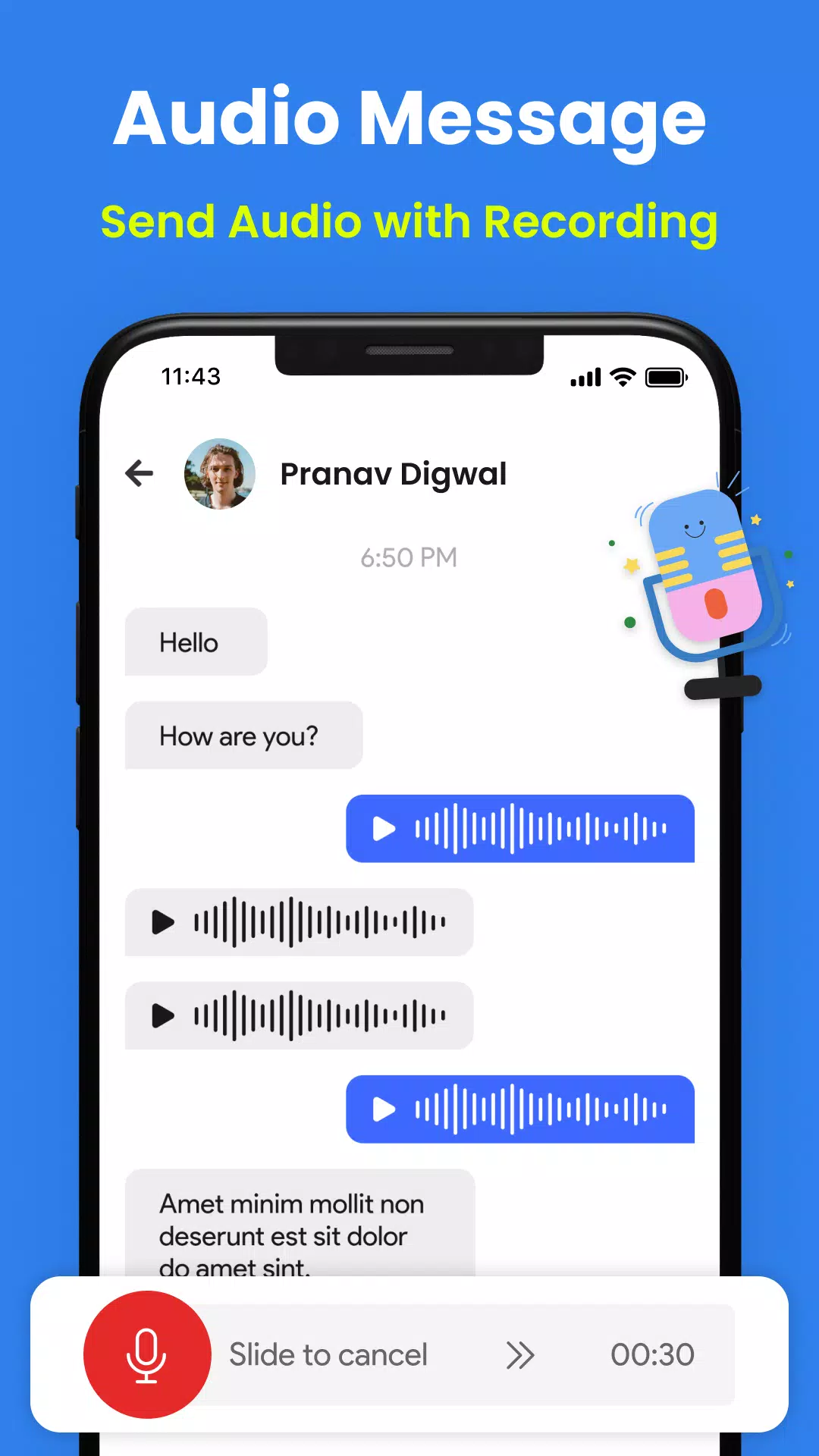 Messages скриншоты приложения3